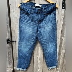Abercrombie & Fitch Cuffed Denim Jeans